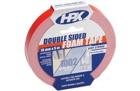 DOUBLE SIDED TAPES HPX 19mmx5m